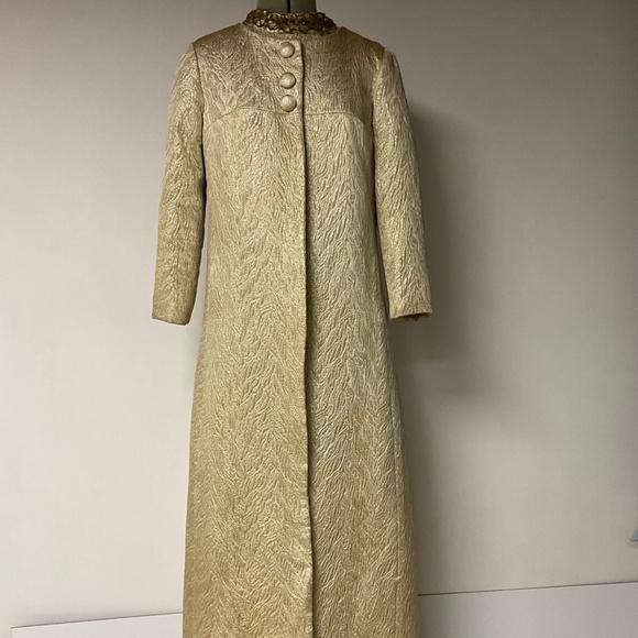 Extremely RARE fancy dress&coat VINTAGE late 1960’s ILGWU Union Made size 12 - Picture 8 of 15